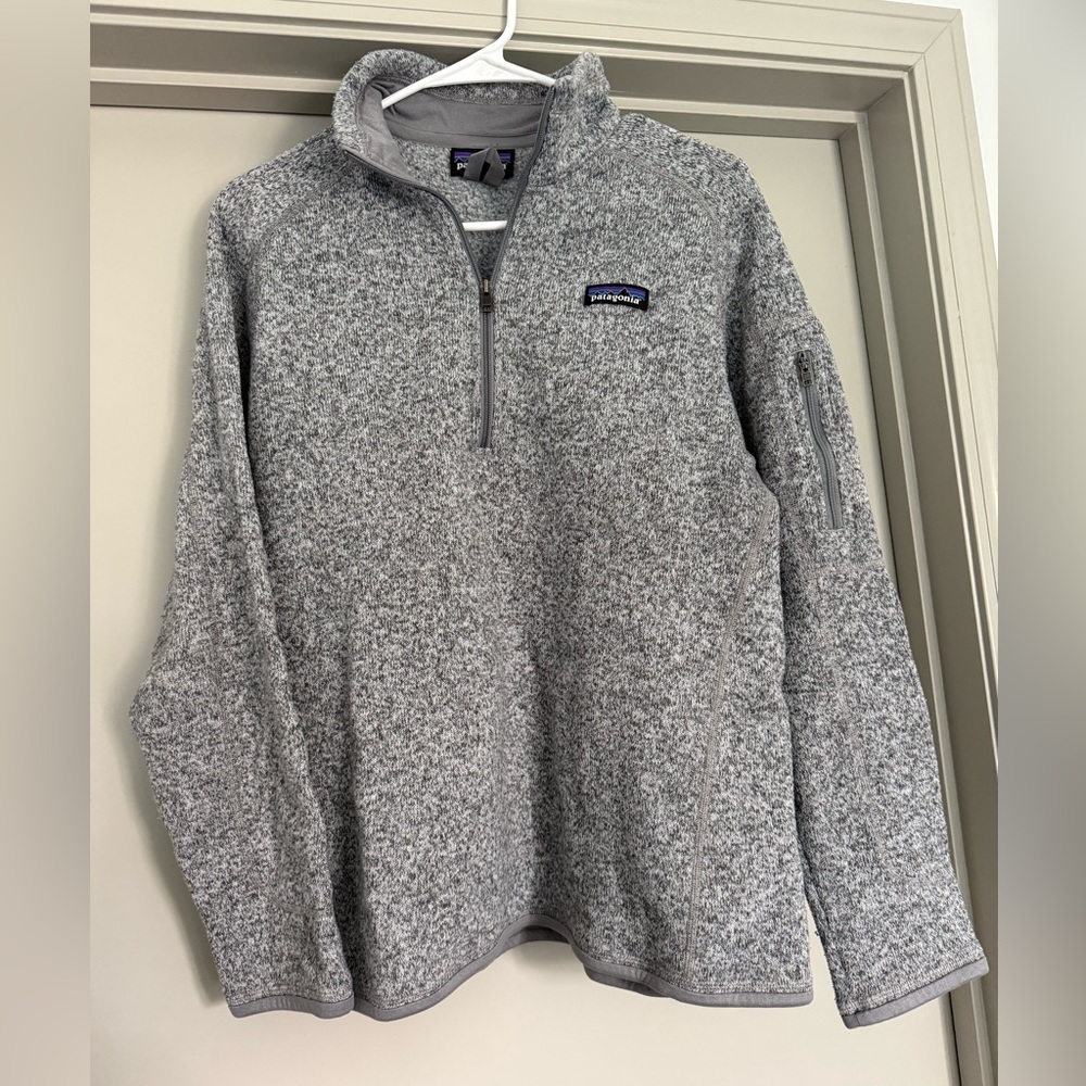 Patagonia Women’s Gray Half-Zip Better Sweater